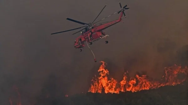 Φωτιά στην Ηλεία - Ολονύχτια μάχη με τις φλόγες