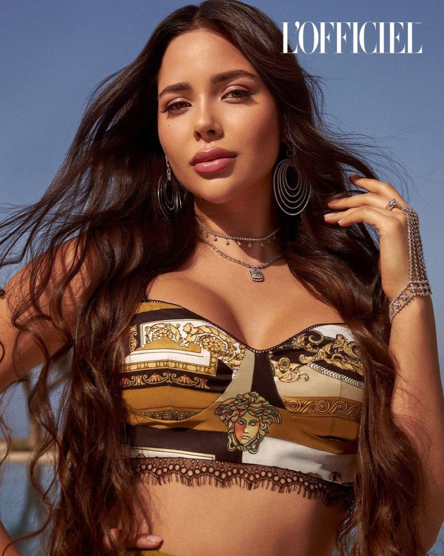 Το εξώφυλλο της Ηρώς Δημητροπούλου στο αραβικό L' officiel