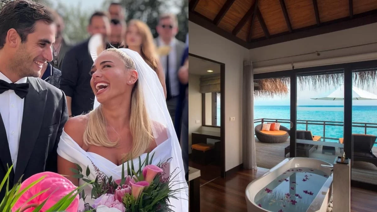 Στις Μαλδίβες για μήνα του μέλιτος Μεταξά & Καπότσης - Φωτογραφίες από το χλιδάτο & 5άστερο ξενοδοχείο που μένουν