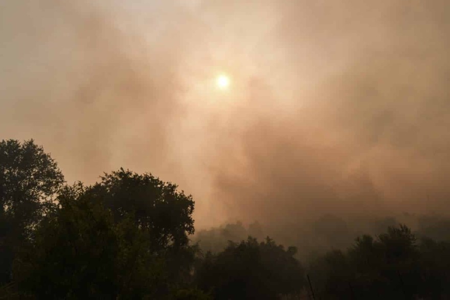 Η μεγάλη πυρκαγιά στην Κρέστενα