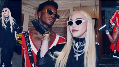 Χορεύει με μπεζ μάξι φόρεμα - Ο 16χρονος γιος της Μαντόνα παρέα με την μικρότερη αδερφή του