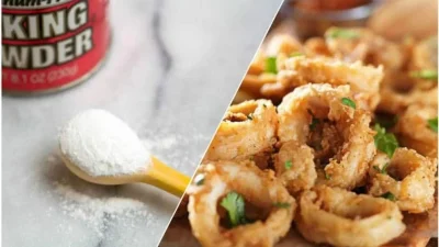 Θαυματουργό αποτέλεσμα - Αφήστε για 10 λεπτά στα καλαμαράκια λίγη μαγειρική σόδα και...