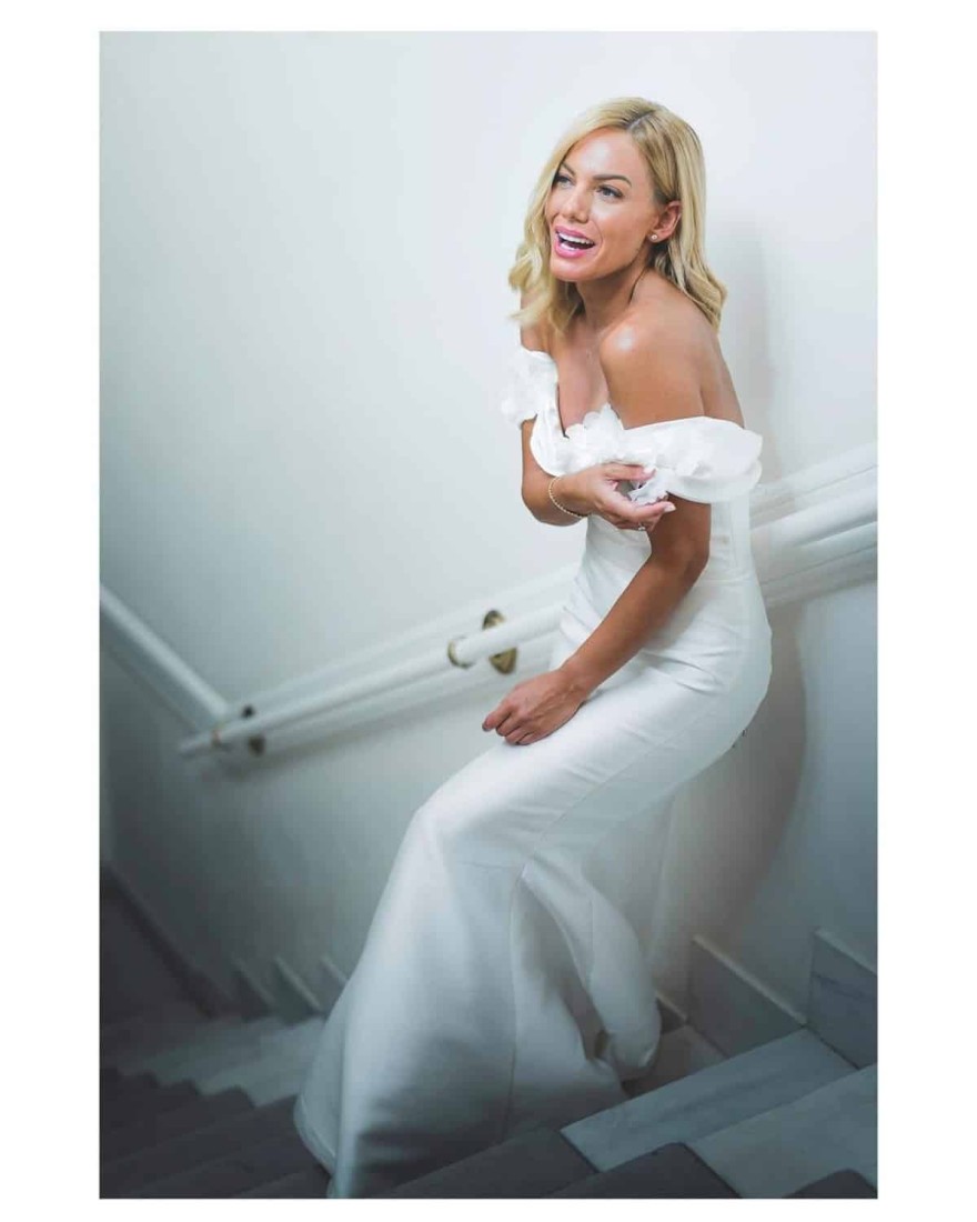 Ιωάννα Μαλεσκου νυφικο ανάρτηση