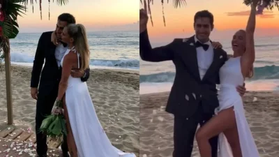 Κόνι Μεταξά - Μάριος Καπότσης: Έτσι πέρασαν τις επόμενες ώρες μετά τον λαμπερό τους γάμο