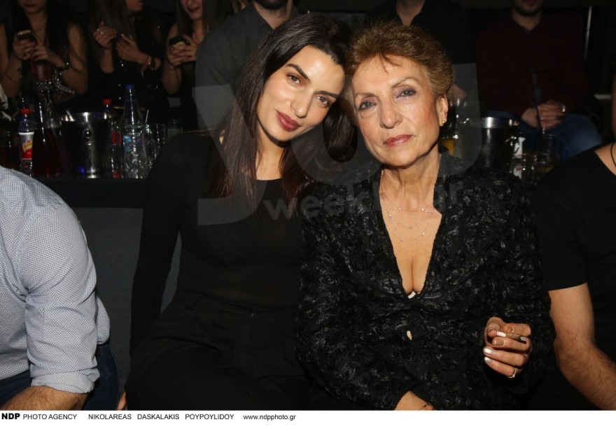 Η Τόνια Σωτηροπούλου με την μητέρα της 