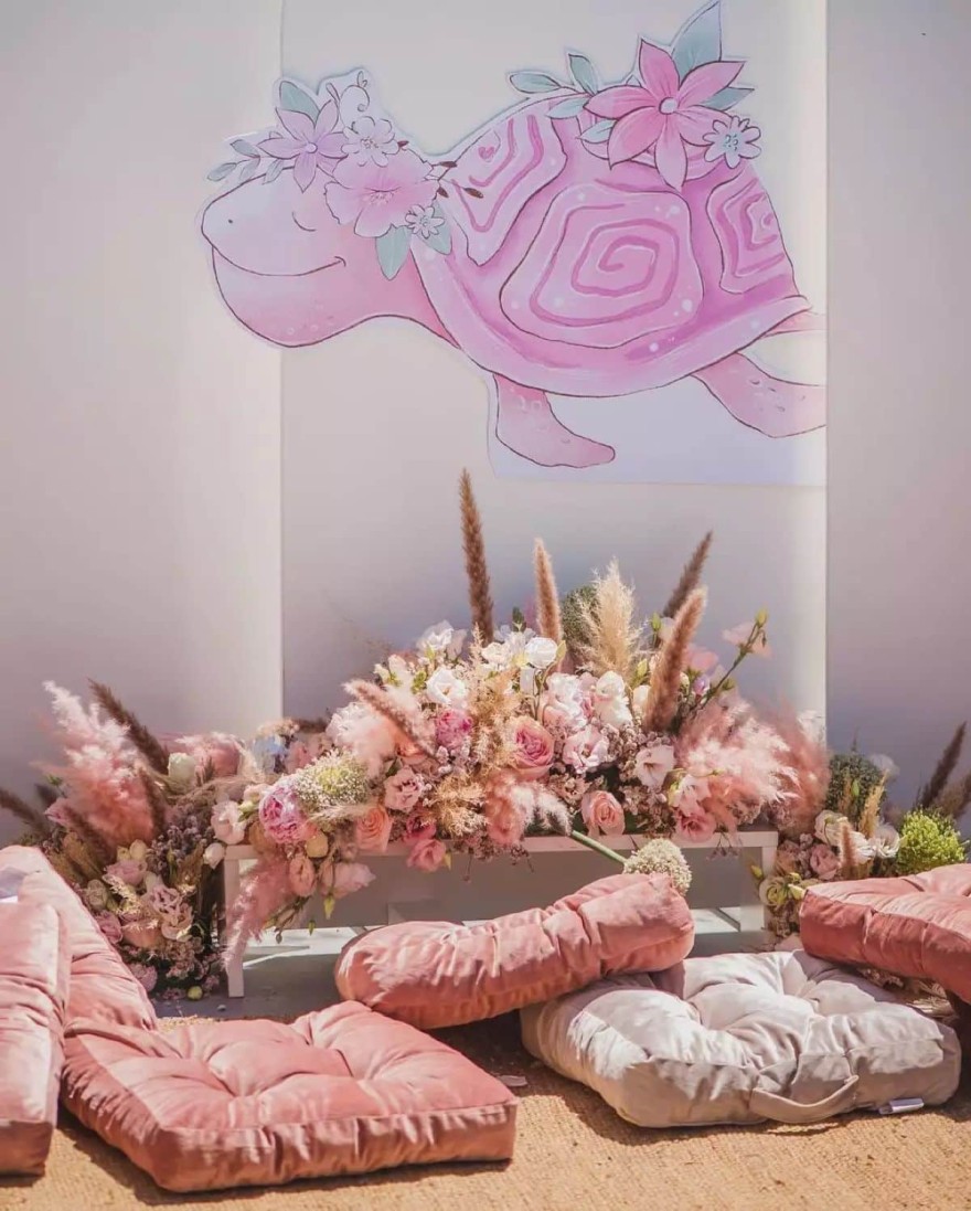 Ο στολισμός στο πάρτι της κόρης της Νάντιας Μπουλέ