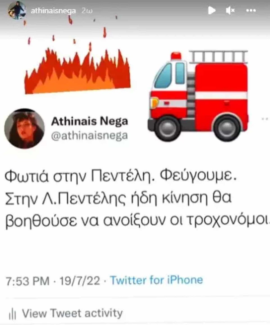 Ανάρτηση Αθηναϊς Νέγκα