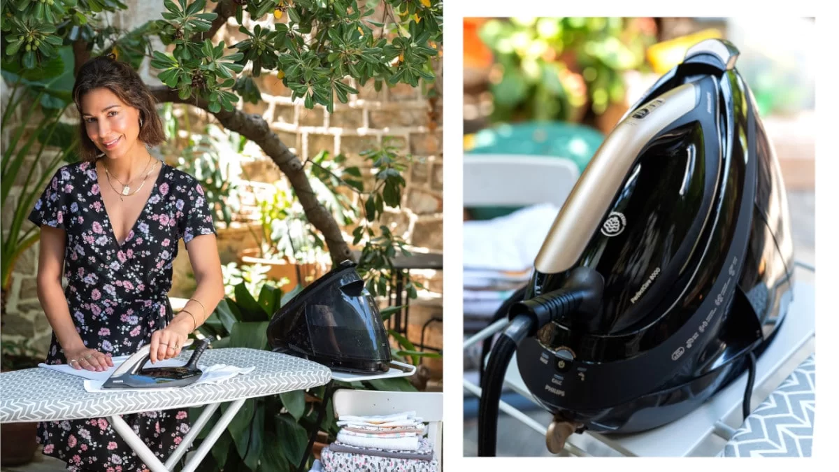 Η Κατερίνα Παπουτσάκη εμπιστεύεται απόλυτα τα συστήματα σιδερώματος Philips. Διάλεξε και εσύ αυτό που σου ταιριάζει και πάρε Δώρο μια σιδερώστρα Philips.