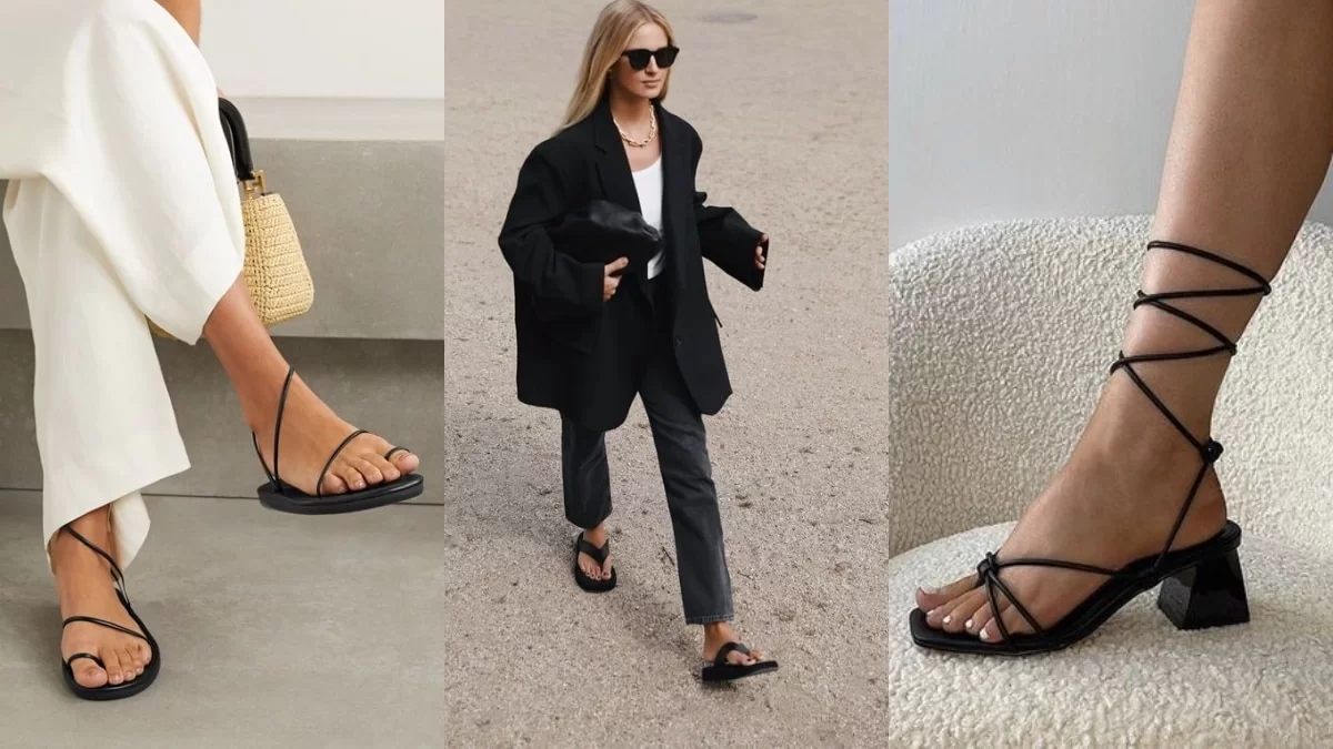 4 μαύρα σανδάλια και πέδιλα από το Marks & Spencer σε τιμές σοκ