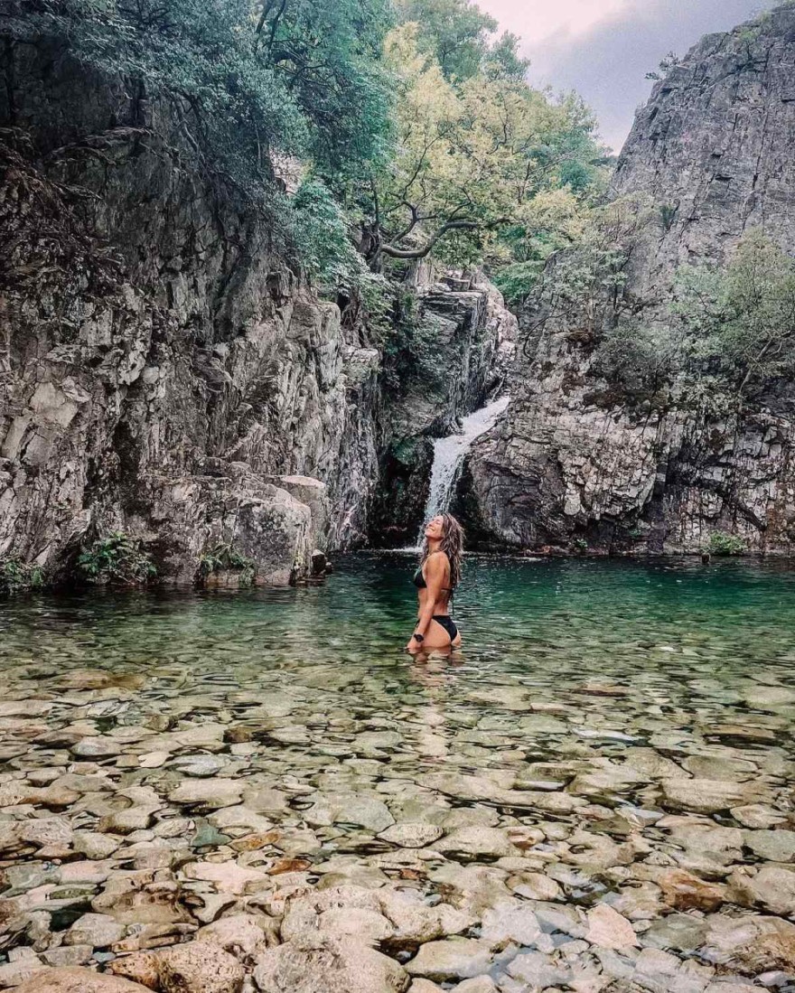 Ευγενία Σαμαρά - Διακοπές