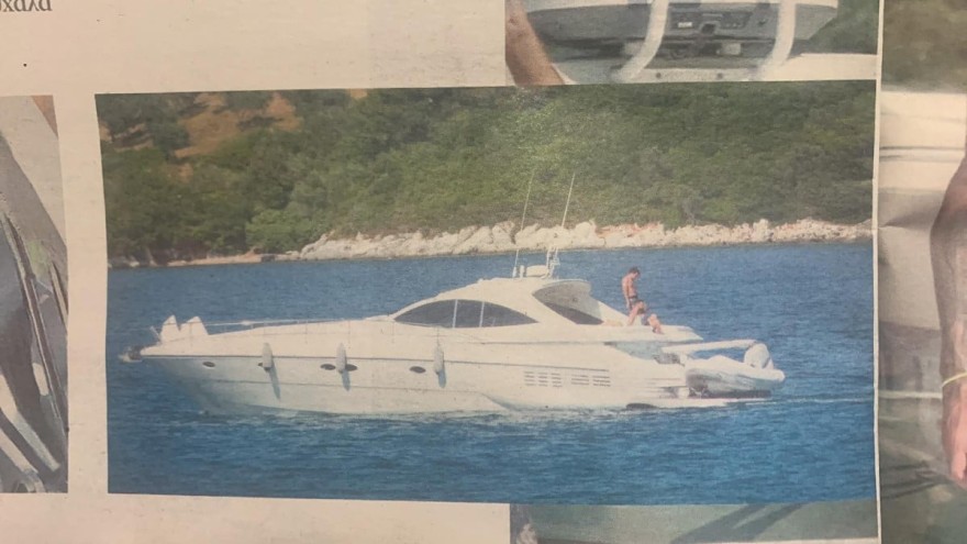 Το σκάφος του Γιώργου Πρίντεζη