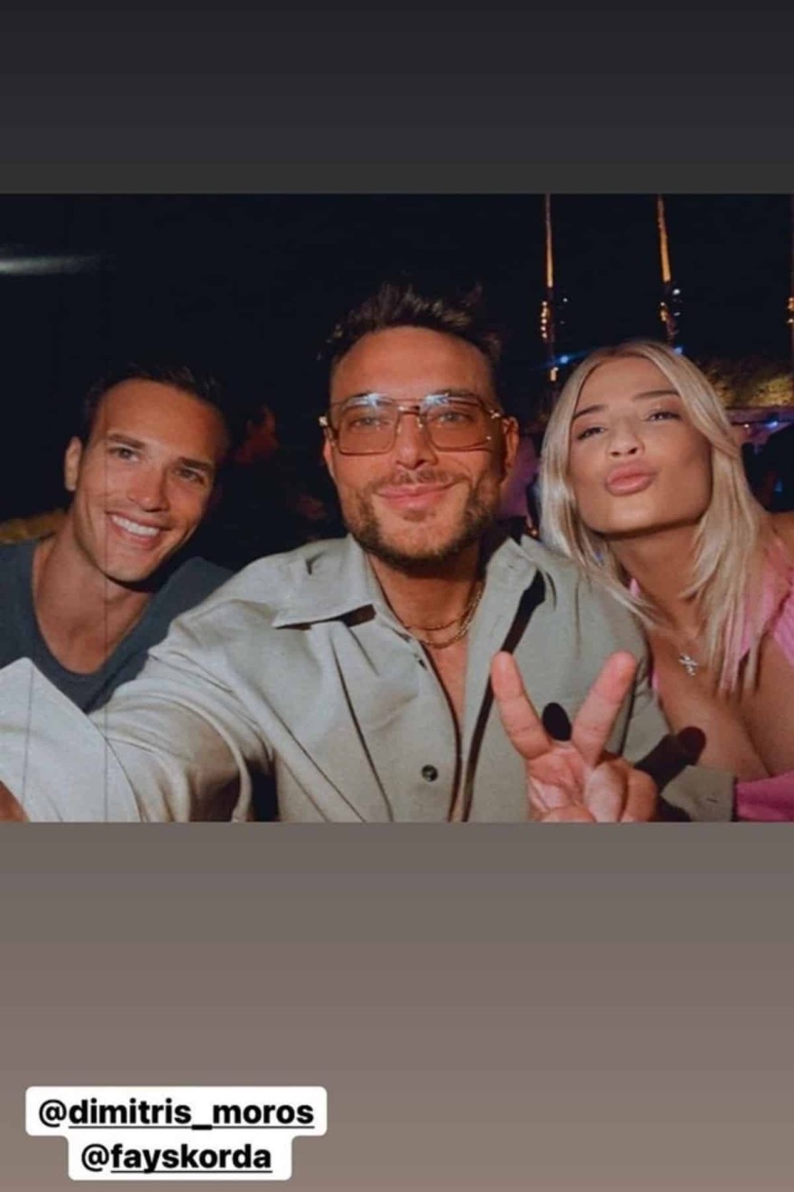 Η έξοδος της Φαίης Σκορδά με τον πρώην συνεργάτη της, Δημήτρη Γιαννέτο