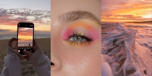 Μακιγιάζ στα χρώματα του ηλιοβασιλέματος -  Πως θα το κάνεις