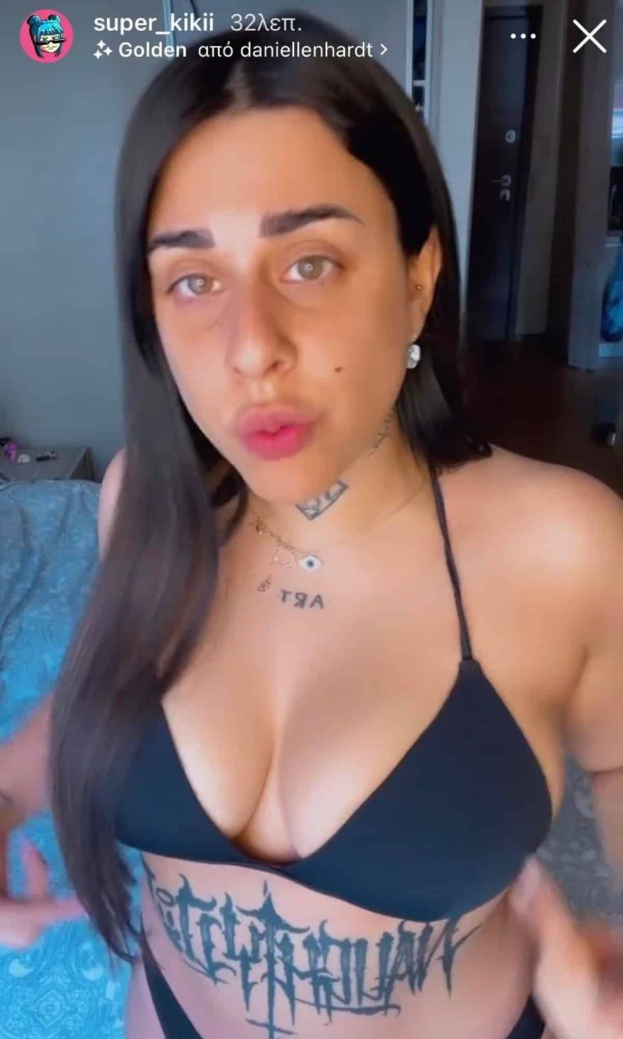  Για πρώτη φορά η εγκυμονούσα Super Κική μας δείχνει την κοιλίτσα της