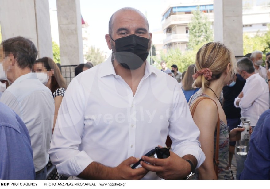 Ηλίας Νικολακόπουλο κηδεία Τζανακόπουλος