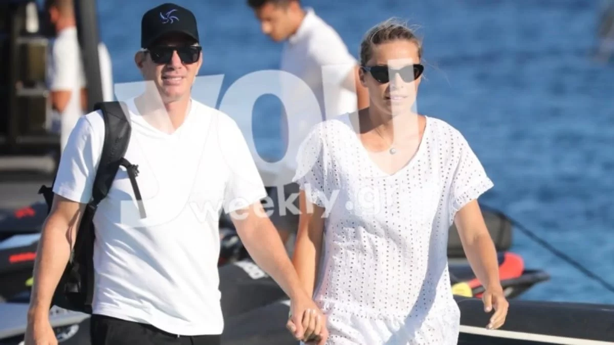 Πάνω σε σκάφος εκατομμυρίων - Ρομαντική απόδραση στην Μύκονο για την Μαριέττα Χρουσαλά και τον Λέων Πατίτσα