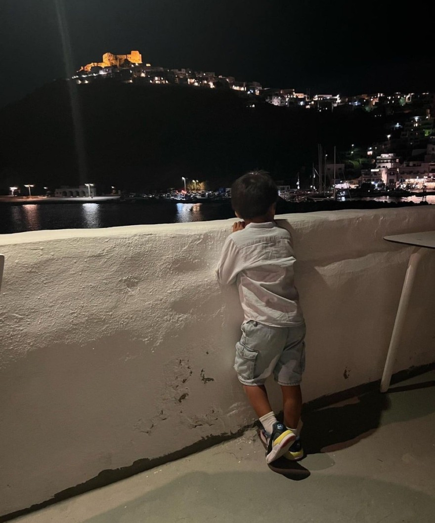 Σταματίνα Τσιμτσιλή - γιος