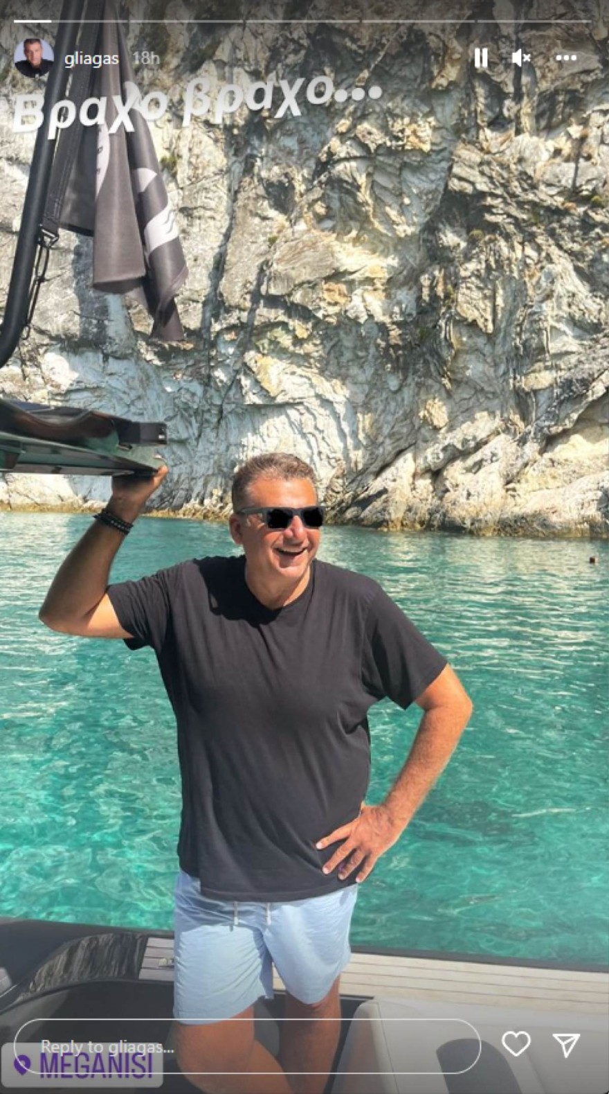 Η ανάρτηση του Γιώργου Λιάγκα 