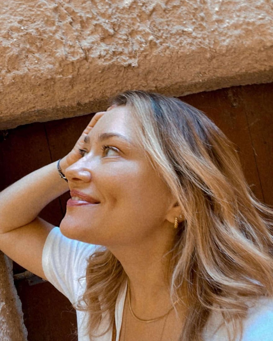 Η Ιωάννα Ασημακοπούλου πανευτυχής στις διακοπές της