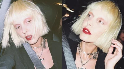 Ντυμένη στα μαύρα, από την κορυφή μέχρι τα νύχια - Το συγκλονιστικό look της Τάμτα στο Instagram