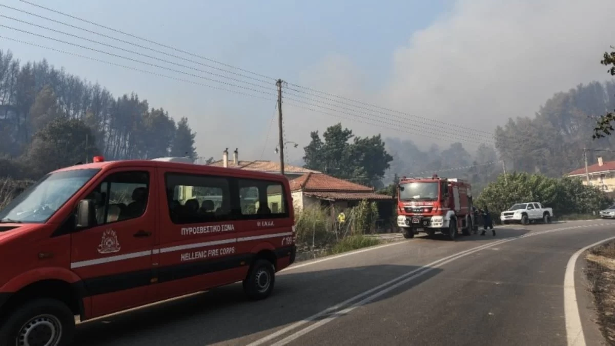 Μεγάλη πυρκαγιά στον Μύτικα Άρτας