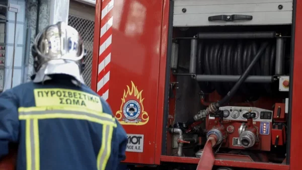 Φωτιά σε δασική έκταση στα Μάλγαρα της Θεσσαλονίκης