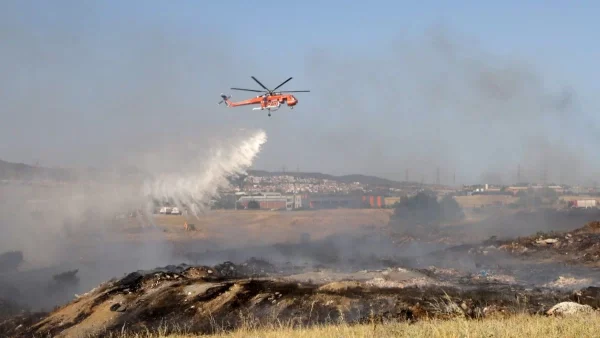 Μεγάλη φωτιά στο Ωραιόκαστρο