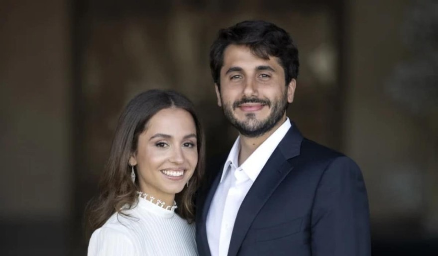 Ο Δημήτρης Θερμιώτης με την πριγκίπισσα Ιμάν