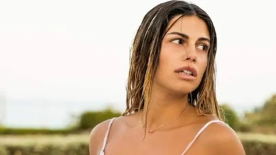 Έριξε τις τιράντες του σουτιέν - Προκαλεί ''χαμό'' με τις αναλογίες και το καυτό μπικίνι της η Κεφαλά