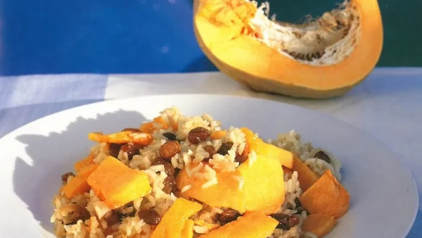 Σκέτη νοστιμιά - Ζουμερό κολοκυθόριζο στον φούρνο από την Αργυρώ Μπαρμπαρίγου