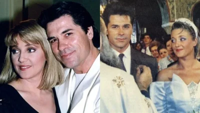 Εκείνη ήταν 24 ετών - Πόση διαφορά ηλικίας είχαν όταν παντρεύτηκαν Ρούλα Κορομηλά και Πάνος Μιχαλόπουλος