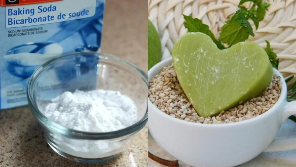 Φτιάξε μια πάστα με μαγειρική σόδα, πράσινο σαπούνι και...- Τρίψε τις βρώμικες επιφάνειες και θα πάθεις πλάκα
