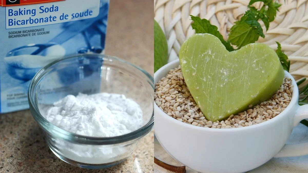 Φτιάξε μια πάστα με μαγειρική σόδα, πράσινο σαπούνι και...- Τρίψε τις βρώμικες επιφάνειες και θα πάθεις πλάκα