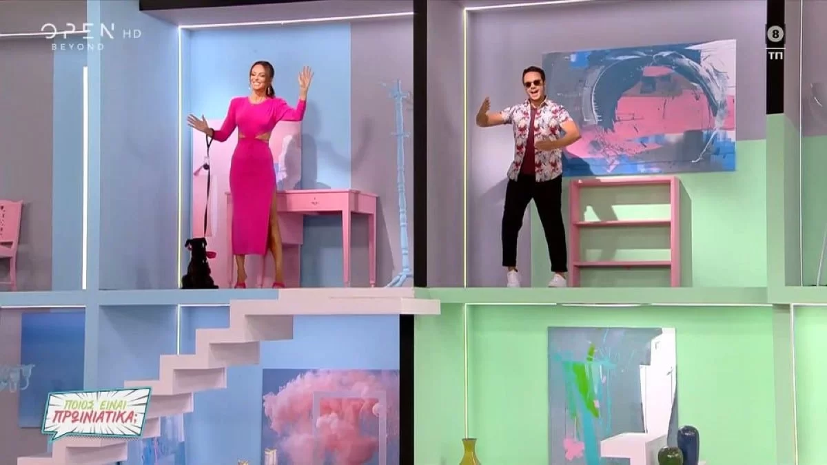 Έμειναν όλοι "κάγκελο" με την είσοδό τους - Το χορευτικό της Μπέτυ Μαγγίρα και του Μακαλιά στον αέρα της εκπομπής