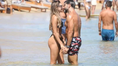 Η Βρισηίδα Ανδριώτου έχει παραδοθεί στον έρωτα του Σπύρου Μαρτίκα - Ασυγκράτητο το ζευγάρι