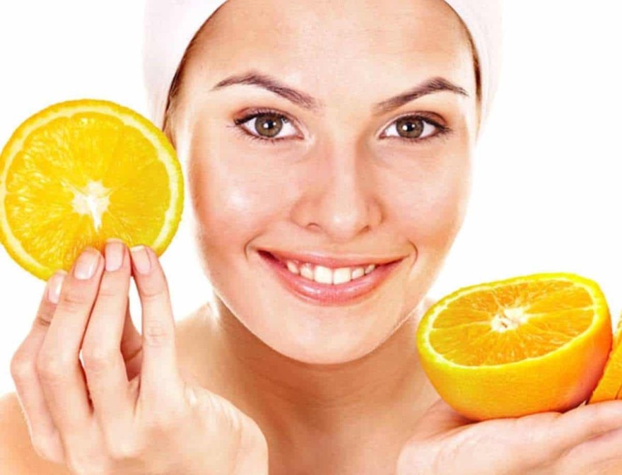 Μάσκα προσώπου - Πορτοκάλι και μαγειρική σόδα