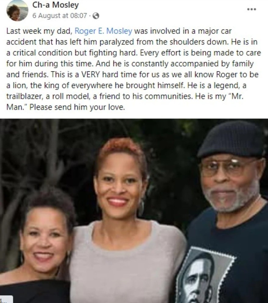 Η ανάρτηση της κόρης του Roger E. Μοsley για τον θάνατό του