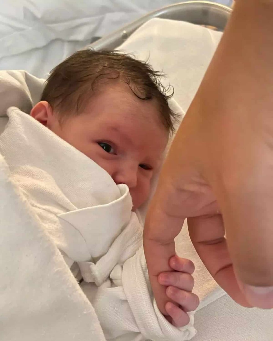 Η νεογέννητη κόρη του Κωνσταντίνου Κυρανάκη