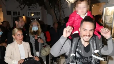 Χαιρετούσε τον μπαμπά της - Η συγκινητική αντίδραση της κόρης του Πετρούνια βλέποντας τον στην τηλεόραση