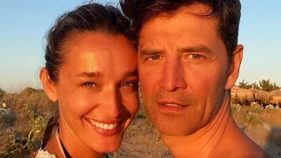 Στην αγκαλιά της Κάτιας Ζυγούλη με χαμόγελο ως τα αυτιά - Η τρυφερή ανάρτηση του Σάκη Ρουβά