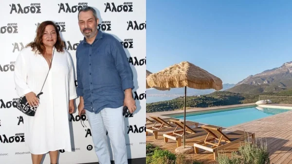 Πέτρινο με θέα στη θάλασσα - Το χλιδάτο ξενοδοχείο της Σταυροπούλου και του Χατζηπαναγιώτη στη Μεσσηνία