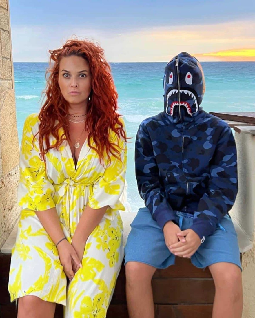 Σίσσυ Χρηστίδου γιός