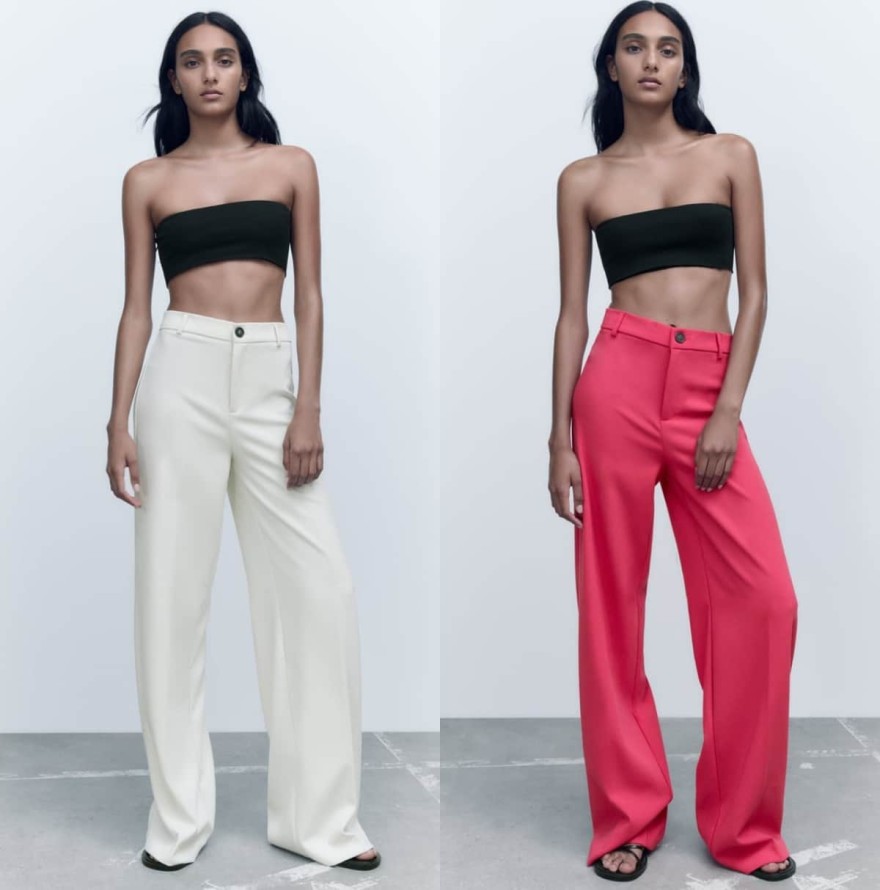 Zara παντελόνια