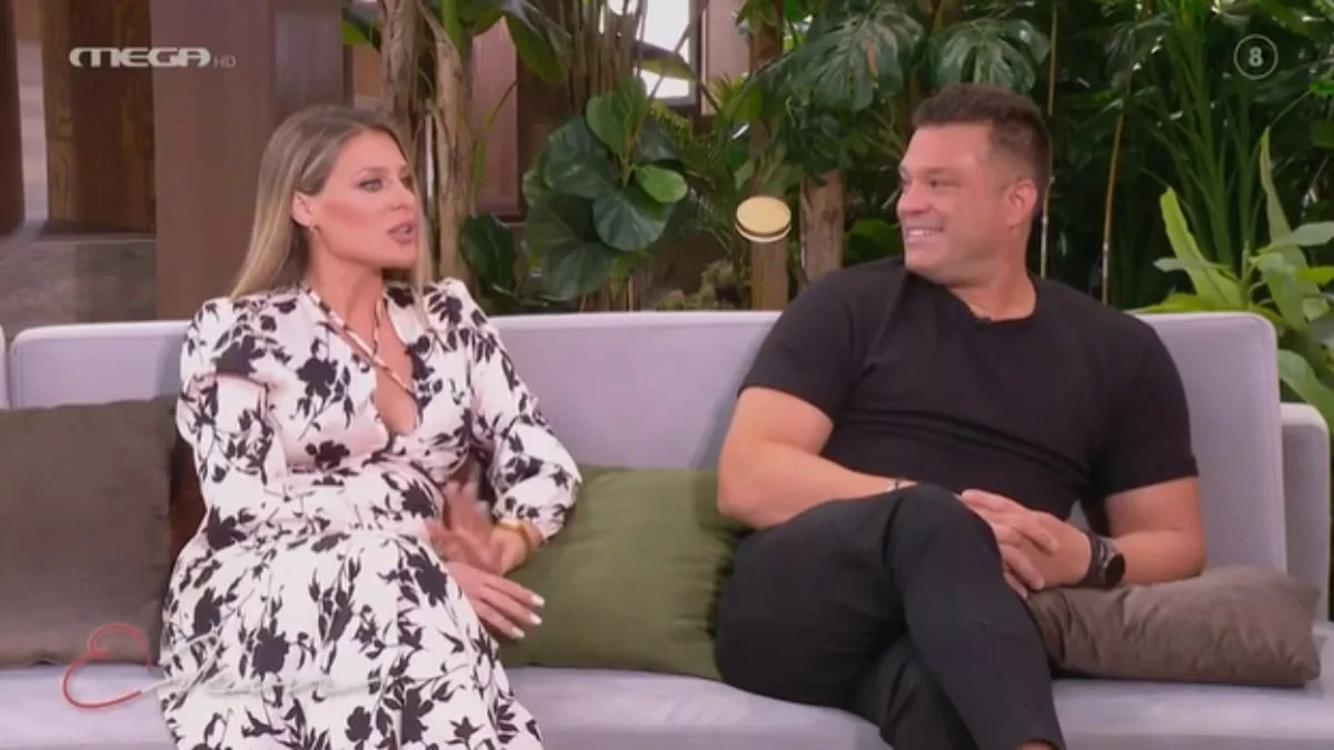 Το φύλο του μωρού που περιμένουν Βαλεντίνη Παπαδάκη και Κώστας Σόμμερ - Το αποκάλυψαν στον αέρα του Mega