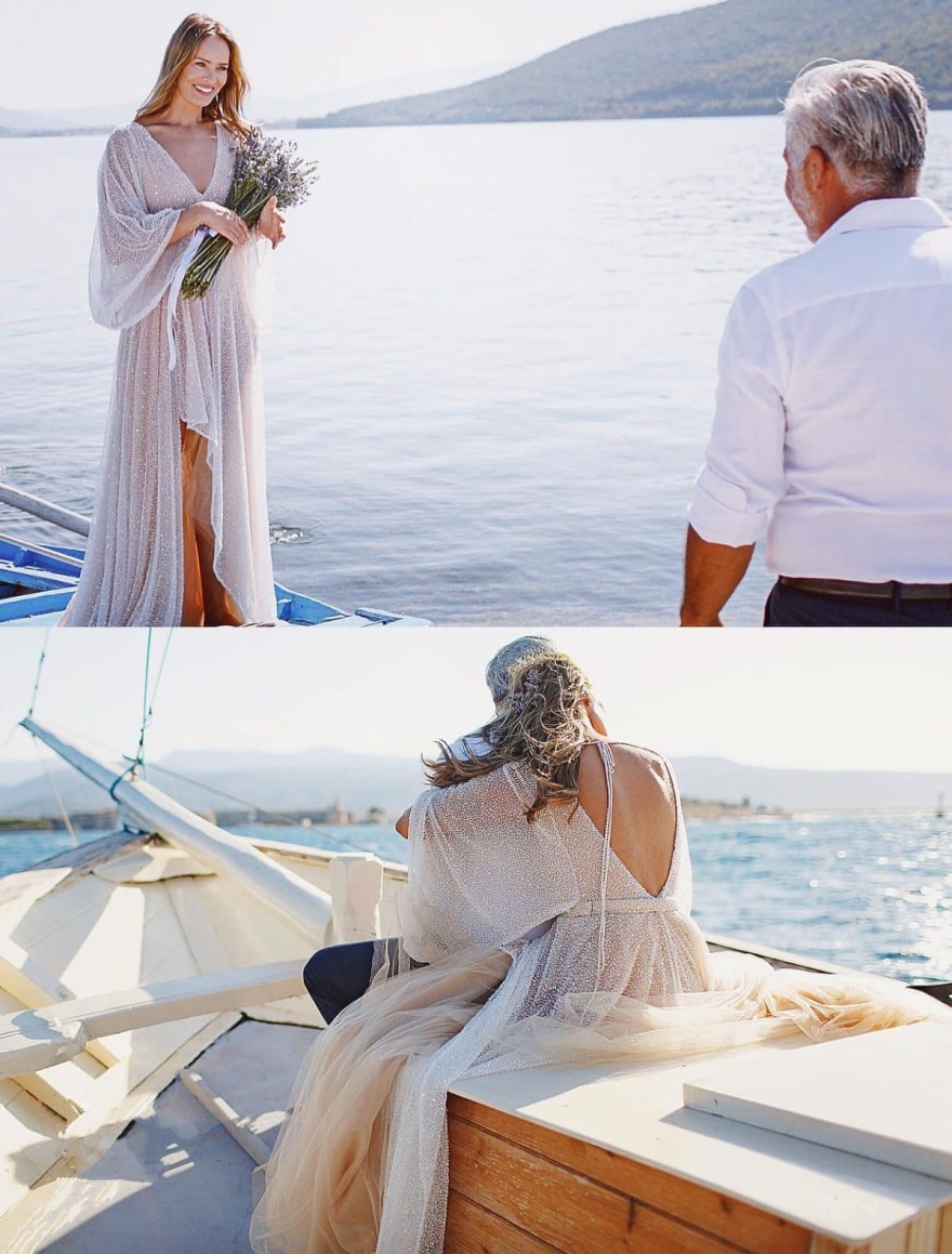 Ανίτα Μπραντ και Χάρης Χριστόπουλος