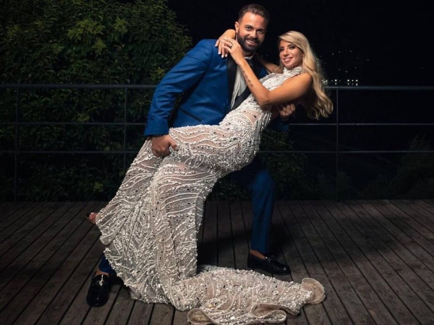 Αδημοσίευτες φωτογραφίες από τον γάμο του Ηλία Βρεττού και της Αναστασίας Δεληγιάννη 4