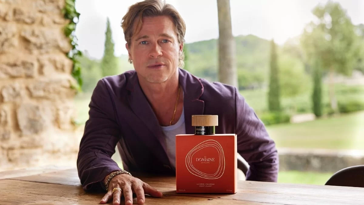 O Μπραντ Πιτ λανσάρει τη δική του σειρά καλλυντικών, Le Domaine - Έχει ως βάση τα σταφύλια του κρασιού Miraval