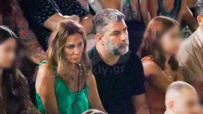 Αποκλειστικές φωτογραφίες: Έξαλλοι στο Ηρώδειο Δέσποινα Βανδή και Βασίλης Μπισμπίκης - Τι συνέβη