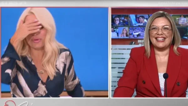 «Τι λέω καλέ! Με έχετε τρελάνει» - Ασύλληπτο περιστατικό με την Ελένη Μενεγάκη στον αέρα του MEGA
