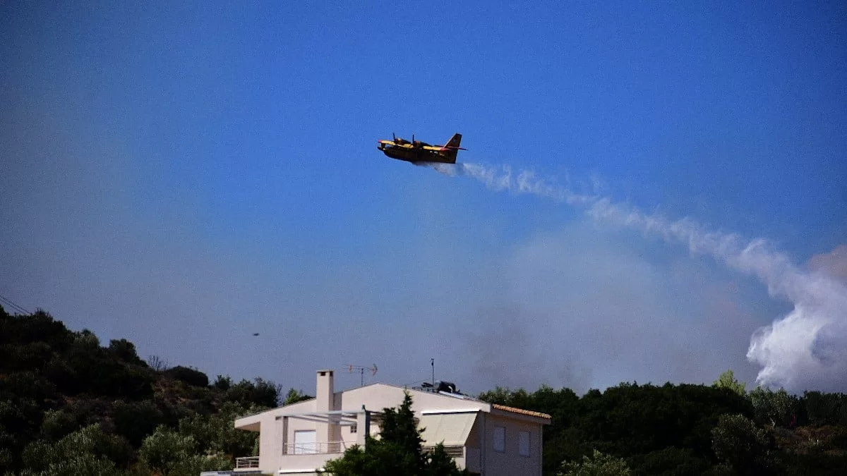 Φωτιά στον Κάλαμο Κυθήρων